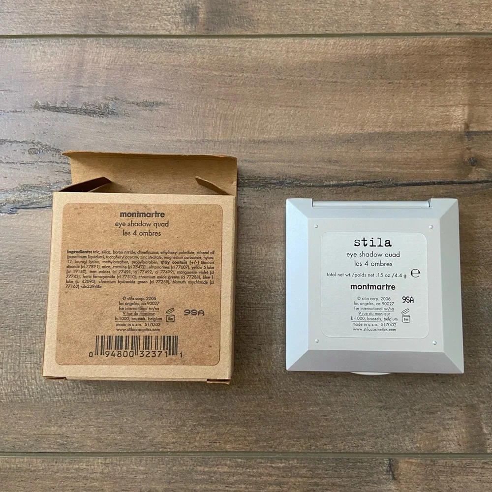 New in Box Stila Eyeshadow Quad in Montmartre Discontinued .15 oz.